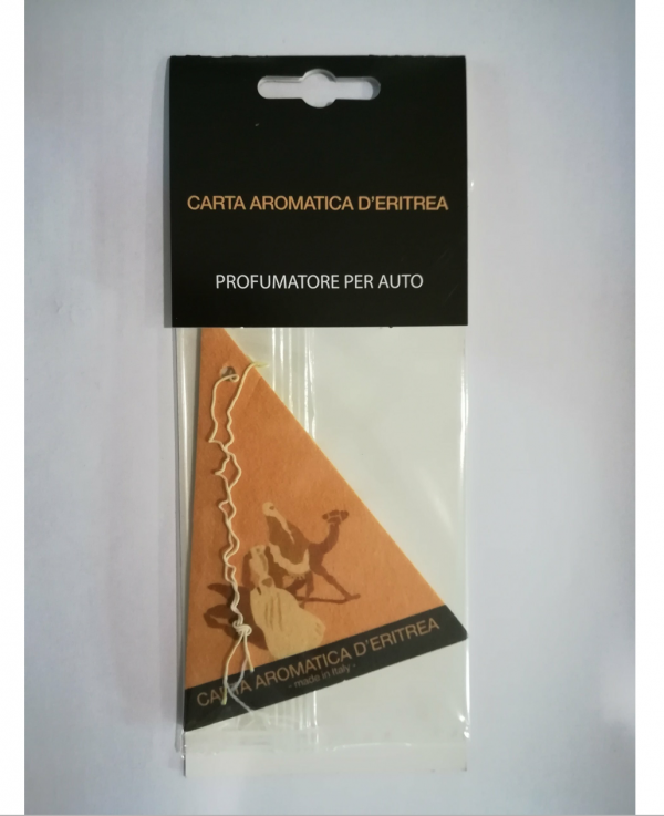 PROFUMATORE PER ARMADI E AUTO (Carta d’Eritrea)