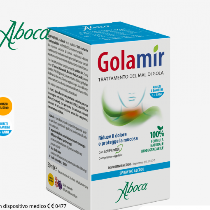 GOLAMIR 2 ACT spray no alcool