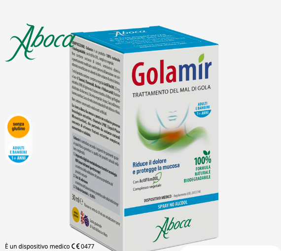 GOLAMIR 2 ACT spray no alcool