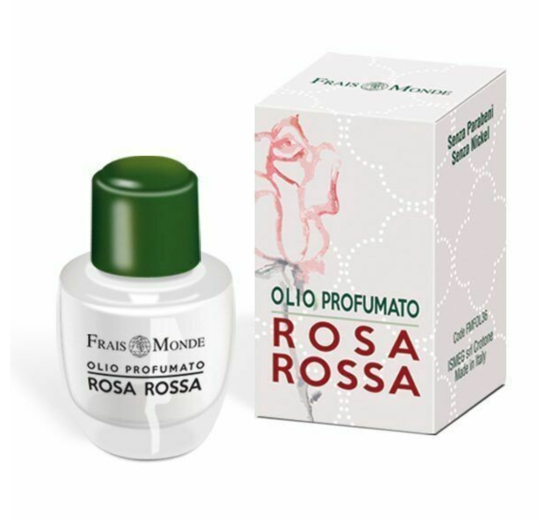 OLIO PROFUMATO ROSA ROSSA