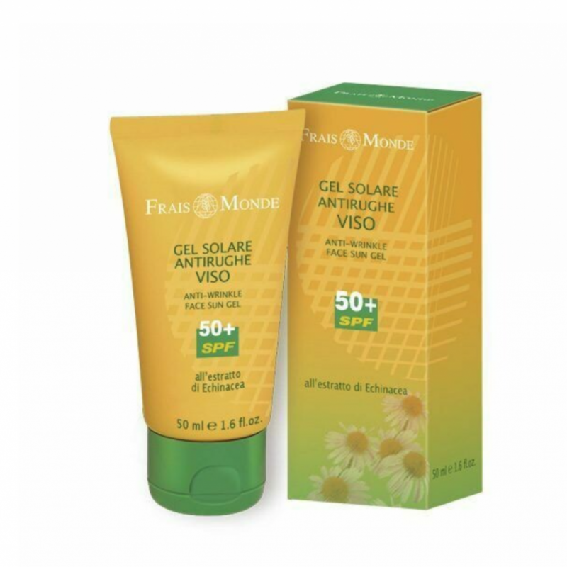 GEL SOLARE VISO ANTIRUGHE SPF 50+