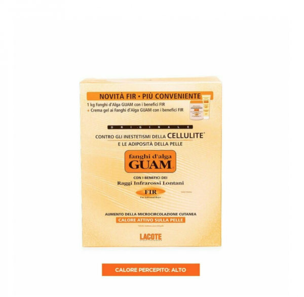 FANGHI D’ALGA GUAM FIR “CONVENIENZA” 1 confezione di fanghi da 1 kg + 1 crema gel ai Fanghi d’Alga FIR - immagine 2
