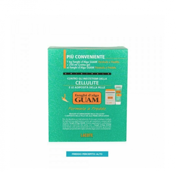 FANGHI D’ALGA GUAM FORMULA A FREDDO Formato Convenienza ( 1 fango da 1 kg + crema)