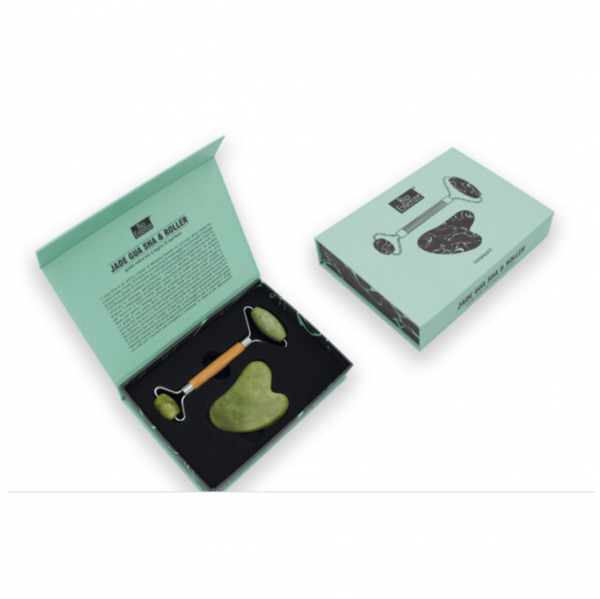 JADE GUA SHA & ROLLER Giada verde - immagine 3