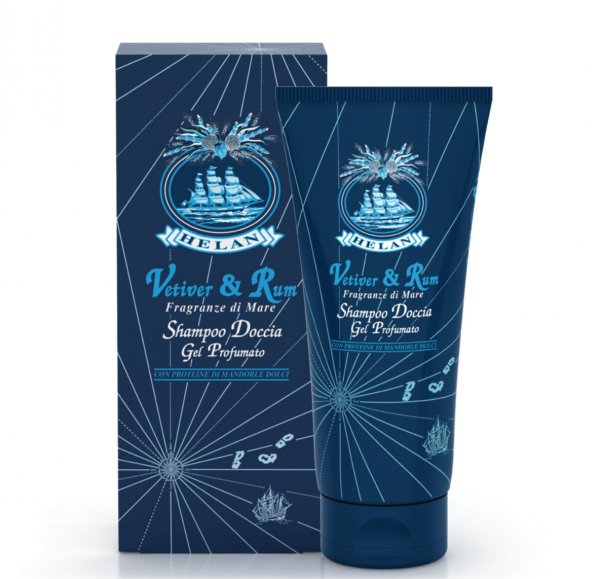 Vetiver & Rum Shampoo Doccia Gel Profumato 200ml