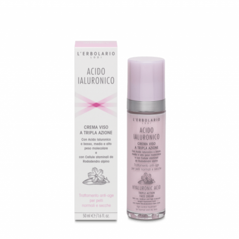 Crema Viso per Pelli Miste Acido Ialuronico
