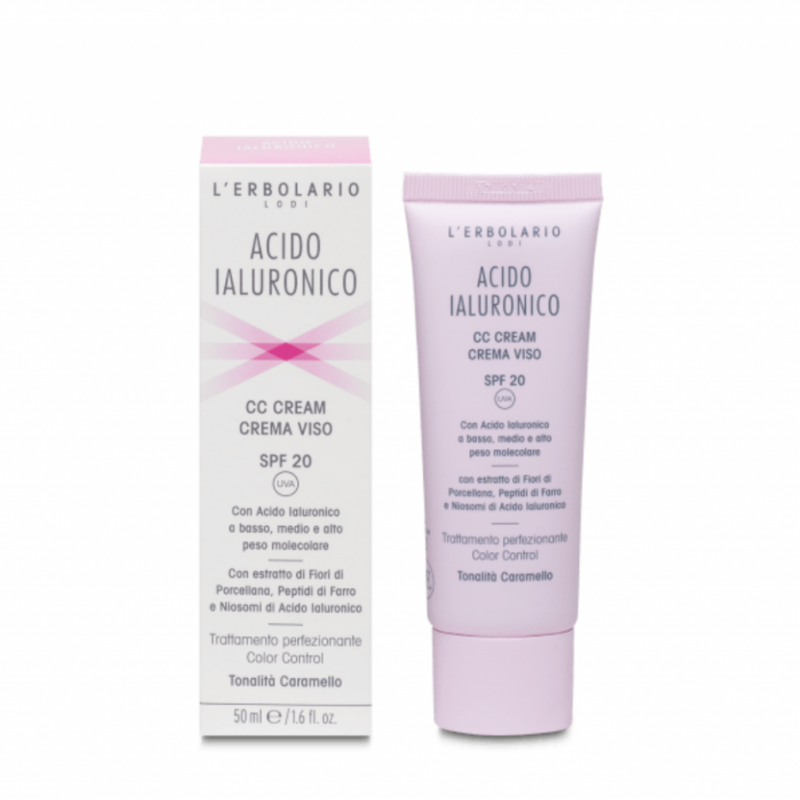 CC Cream tonalità Caramello Acido Ialuronico