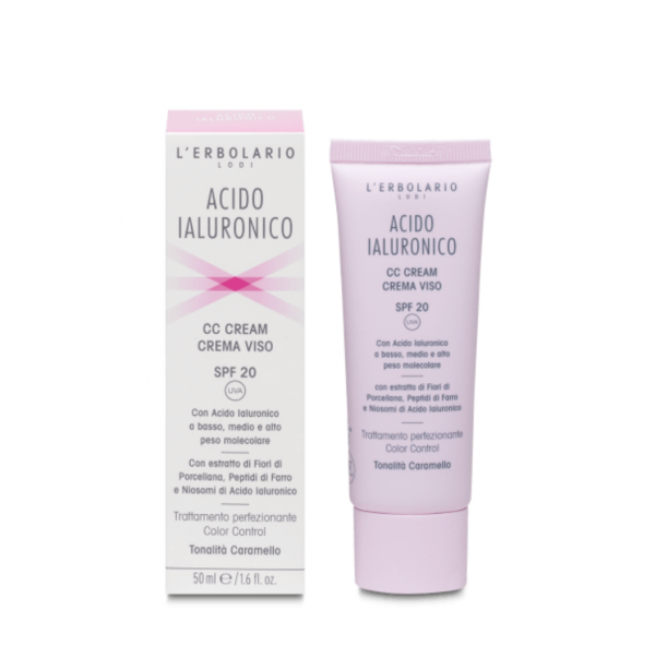 CC Cream tonalità Caramello Acido Ialuronico