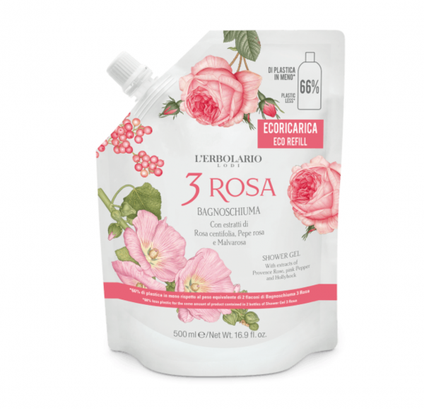 Ecoricarica Bagnoschiuma 3 Rosa