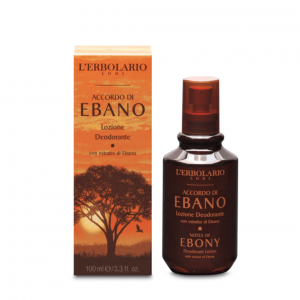Lozione Deodorante Accordo di Ebano