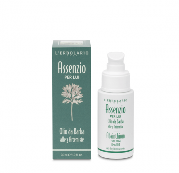 Olio da Barba Assenzio per Lui
