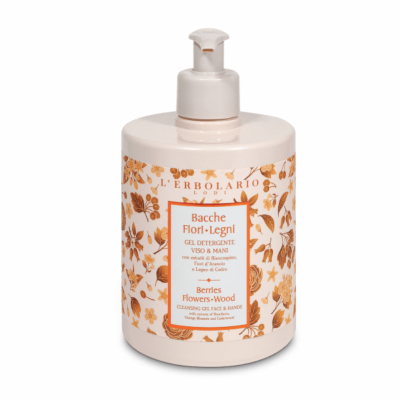 Gel Detergente Viso & Mani Bacche Fiori Legni