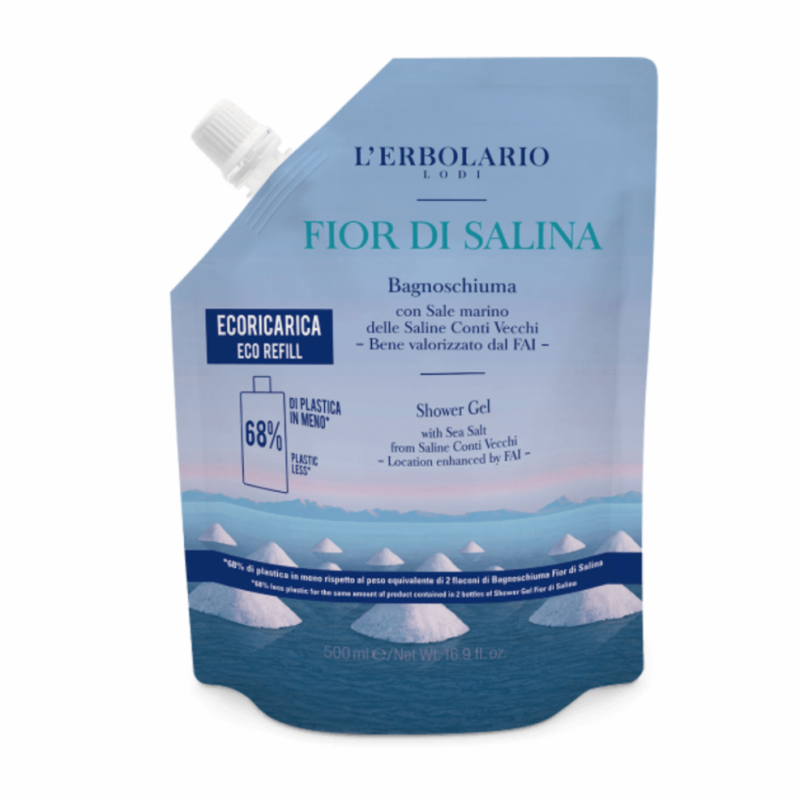 Ecoricarica Bagnoschiuma Fior di Salina