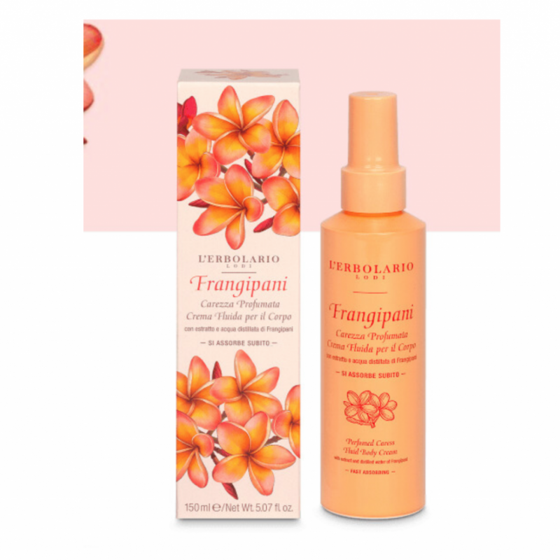 Carezza Profumata Crema Fluida per il Corpo Frangipani