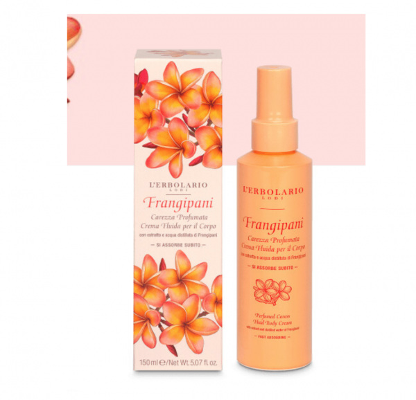 Carezza Profumata Crema Fluida per il Corpo Frangipani