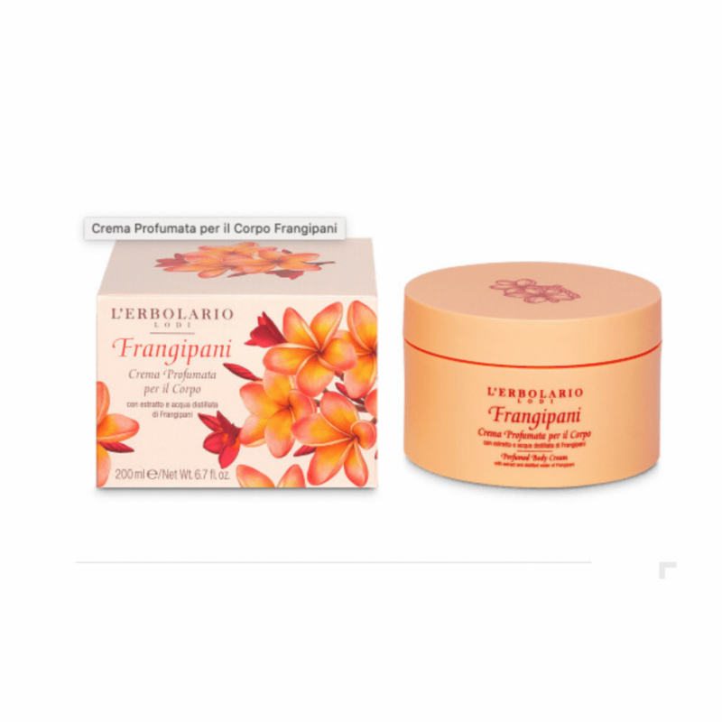Crema Profumata per il Corpo Frangipani