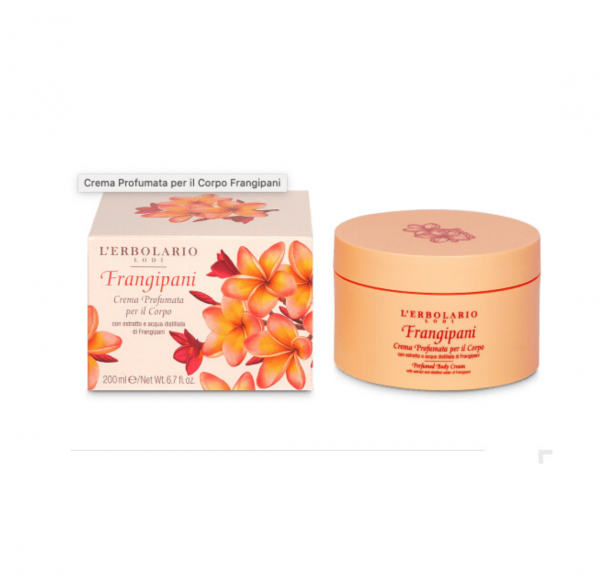 Crema Profumata per il Corpo Frangipani