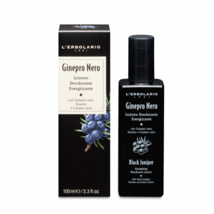 Lozione Deodorante Energizzante Ginepro Nero