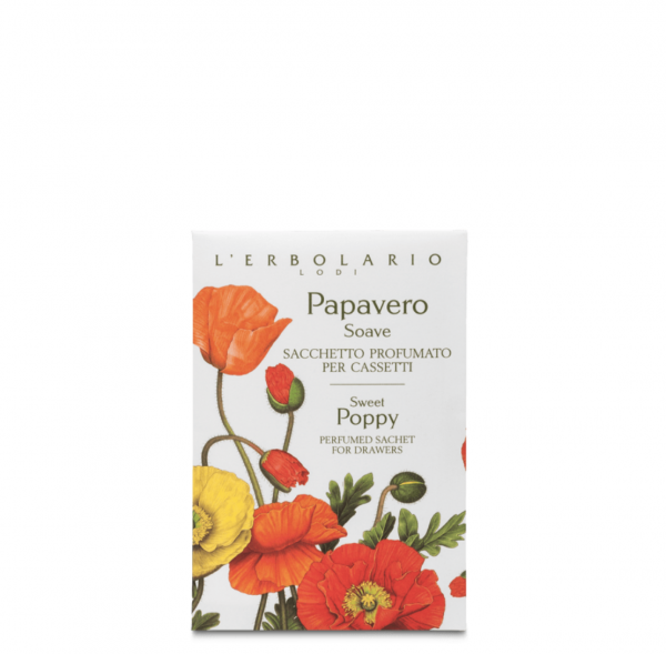 Sacchetto Profumato per Cassetti Papavero Soave