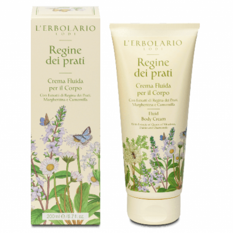 Crema Fluida per il Corpo Regine dei Prati
