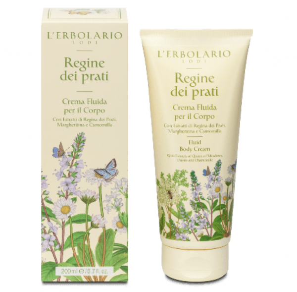 Crema Fluida per il Corpo Regine dei Prati