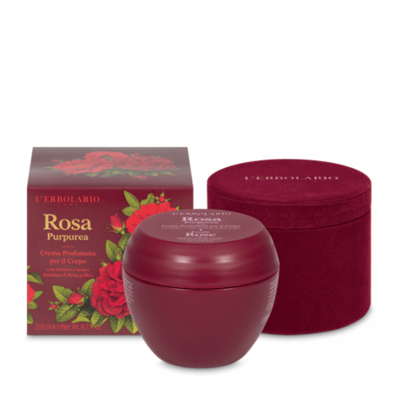 Crema Profumata per il Corpo Rosa Purpurea