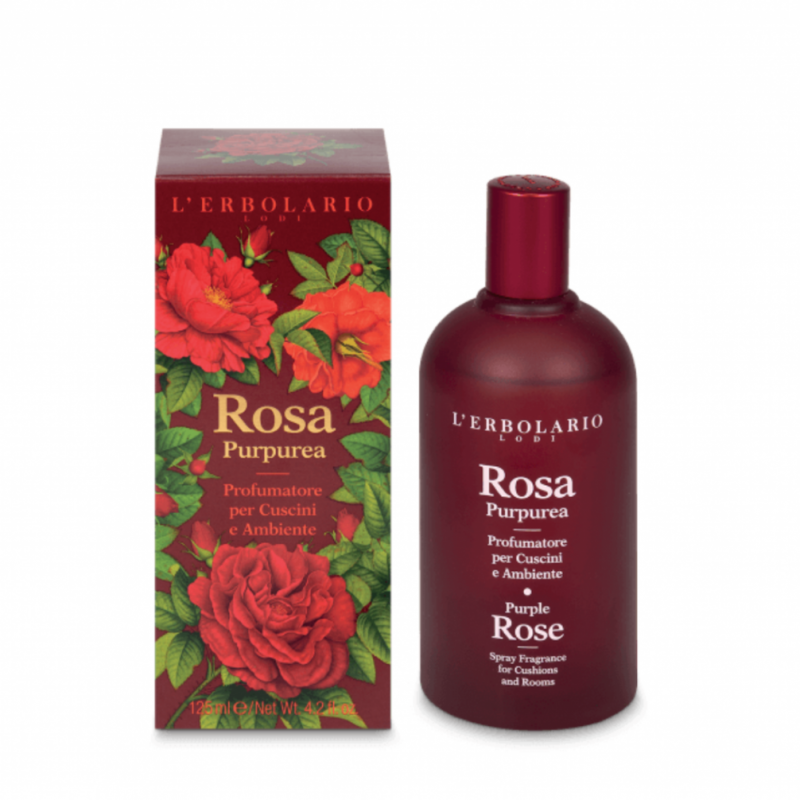 Profumatore per Cuscini e Ambiente Rosa Purpurea