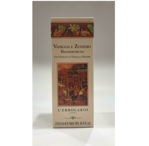Bagnoschiuma VANIGLIA E ZENZERO