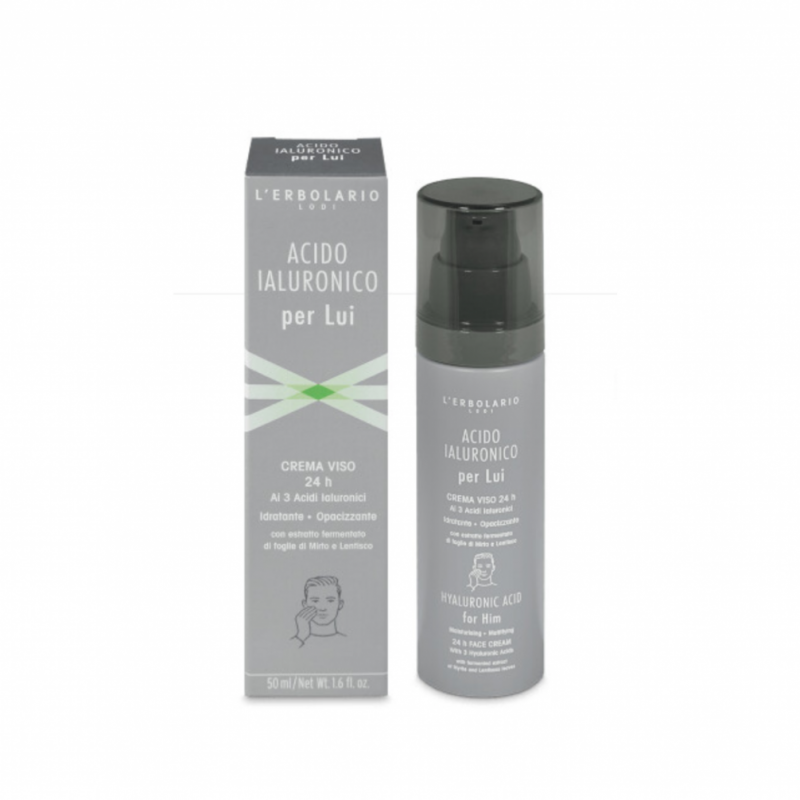 Crema Viso Acido Ialuronico per Lui