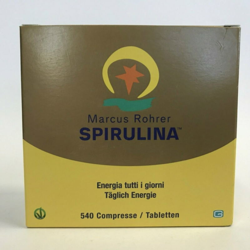 Spirulina Marcus Rohrer Ricarica 180 Compresse