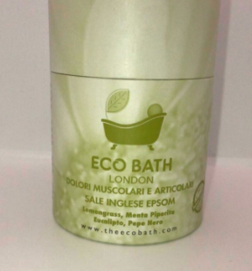 SALI DI EPSOM (SALE INGLESE) - Lemongrass, Menta piperita, Eucalipto, Pepe nero