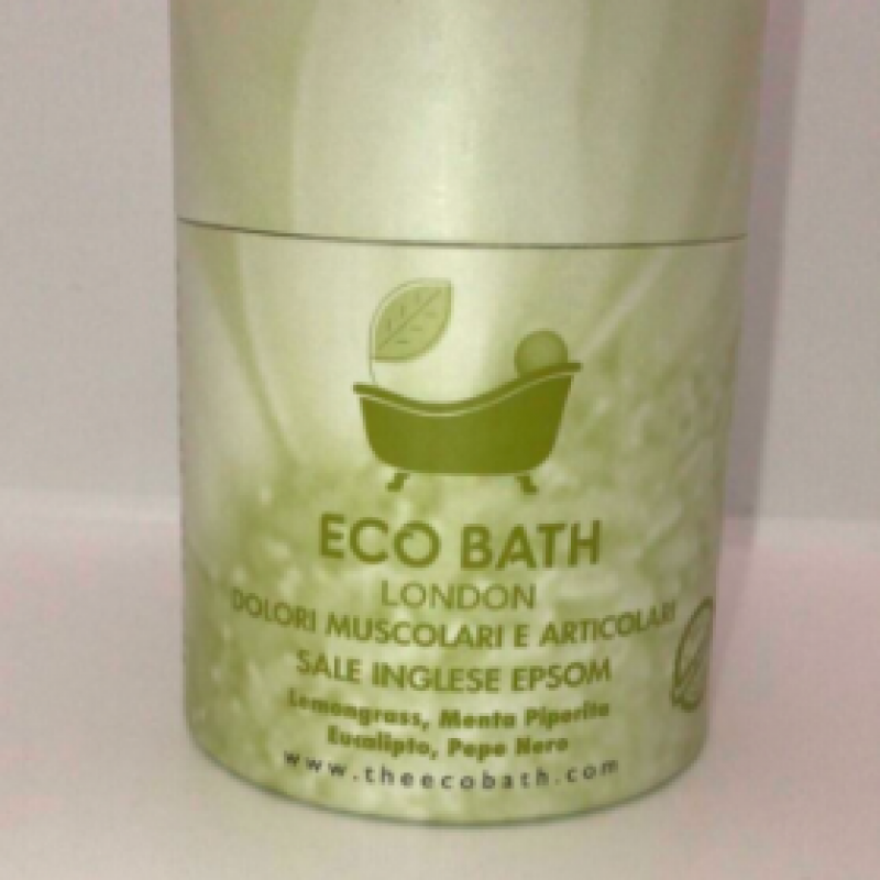 SALI DI EPSOM (SALE INGLESE) - Lemongrass, Menta piperita, Eucalipto, Pepe nero