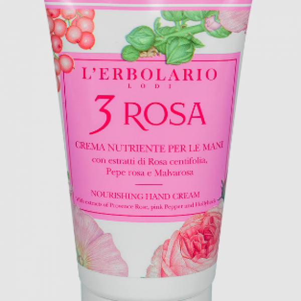 Crema Nutriente per le Mani 3 Rosa