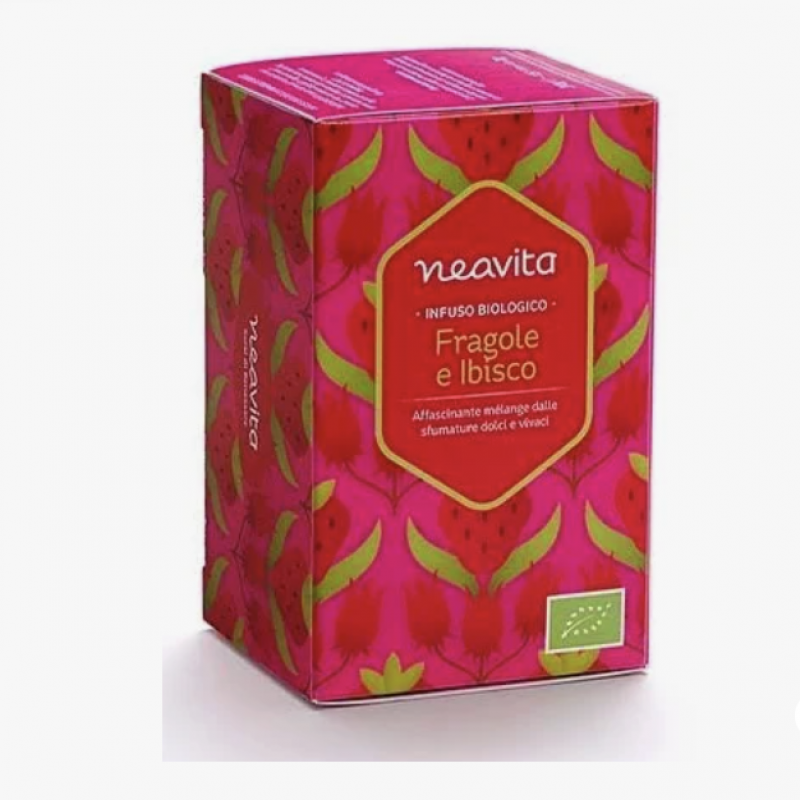 INFUSO IN FILTRI Fragole e Ibisco Bio