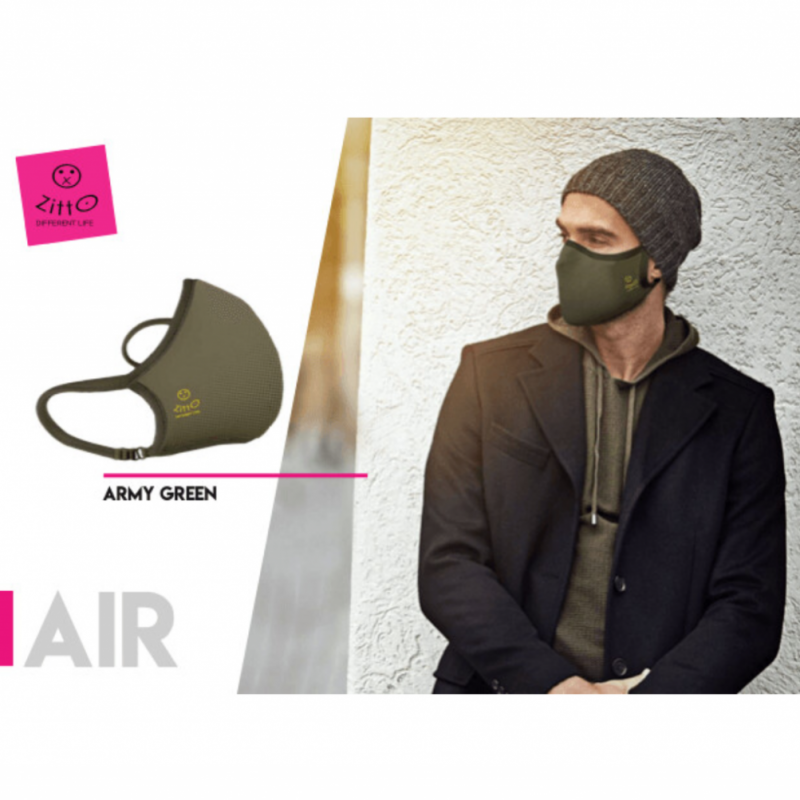 ZITTO MASK ARMY GREEN