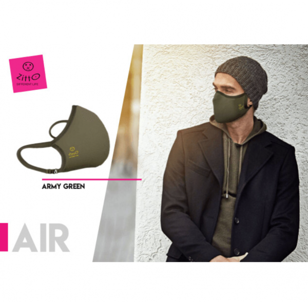ZITTO MASK ARMY GREEN