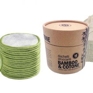 DISCHETTI STRUCCANTI in bambù e cotone