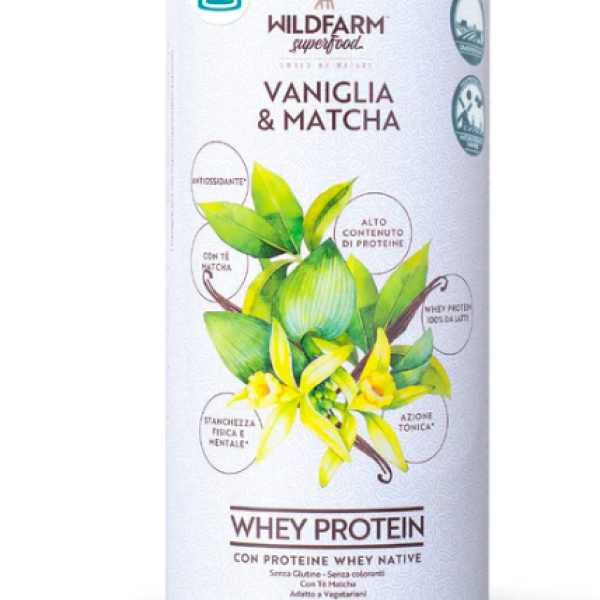 Whey Protein – Vaniglia & Matcha
