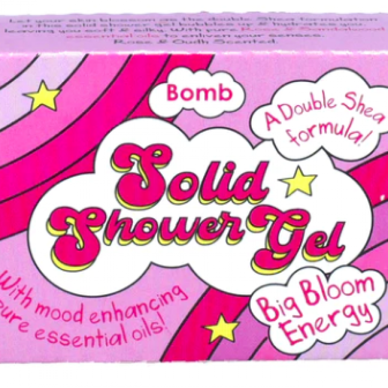 BAGNOSCHIUMA SOLIDO ENERGETICO Big Bloom ROSA E SANDALO