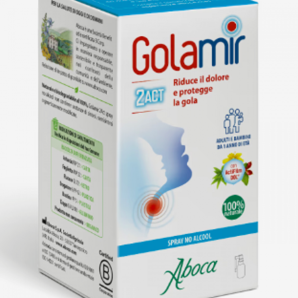 GOLAMIR 2 ACT spray no alcool
