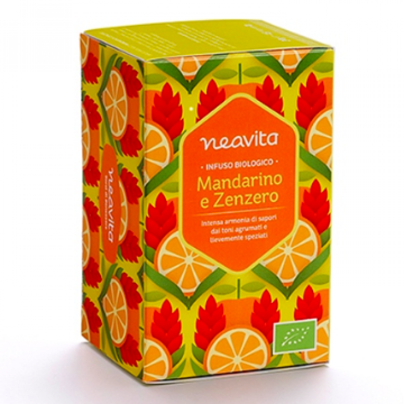 Mandarino e Zenzero infuso in filtri