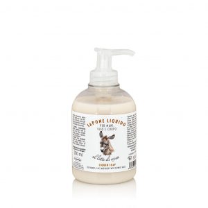 SAPONE LIQUIDO AL LATTE D’ASINA 300 ml