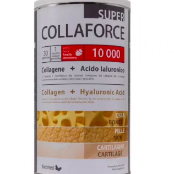 Collaforce Super 10000 Collagene + Acido Ialuronico - gusto fragola