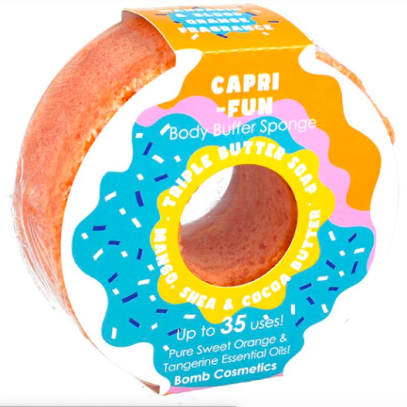 SPUGNA DA BAGNO Capri Fun ( mandarino e arancia rossa)