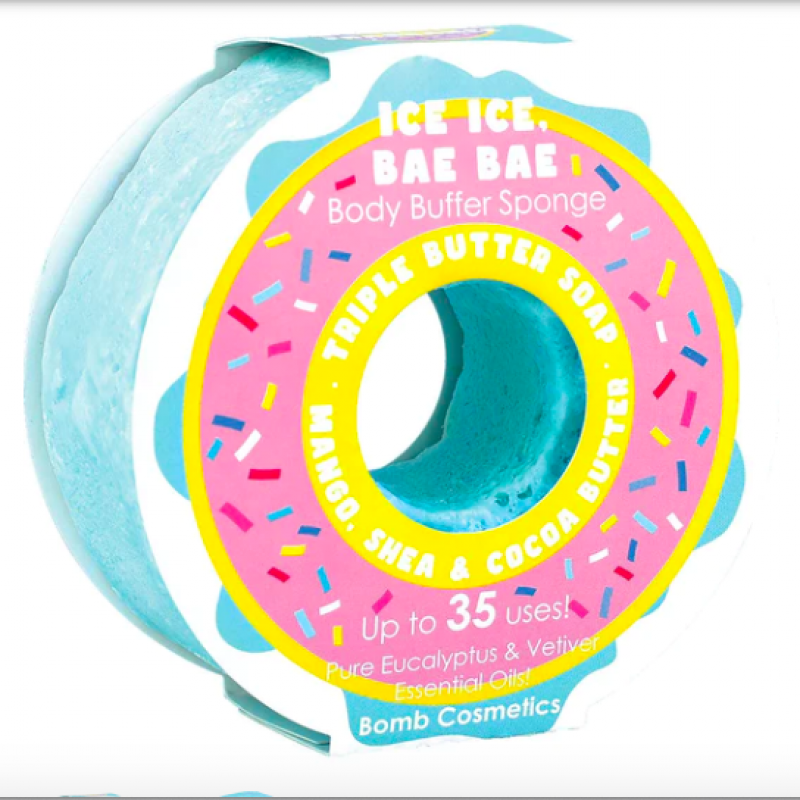 SPUGNA DA BAGNO Ice Ice Bae Bae ( vaniglia e sale marino)