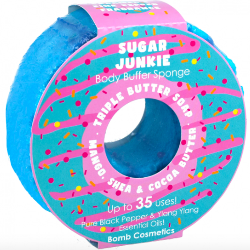 SPUGNA DA BAGNO Sugar Junkie (caramello e Pepe nero )