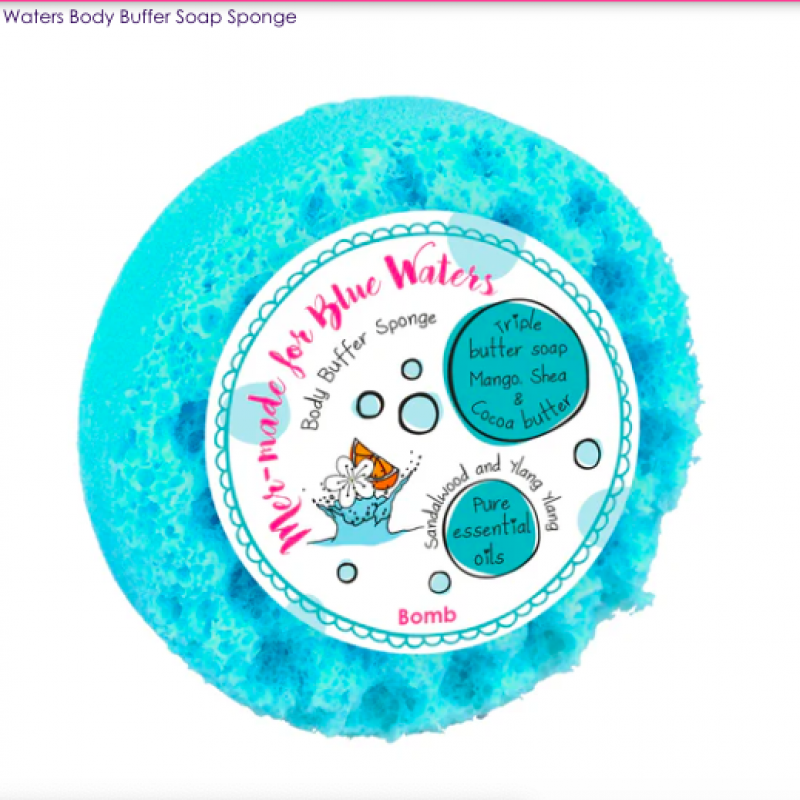 SPUGNA DA BAGNO Mer Made for blue waters (ACQUA DI MARE)