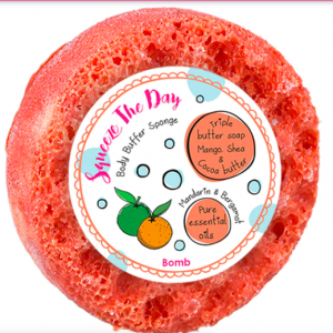 SPUGNA DA BAGNO squeeze the day (MANDARINO)