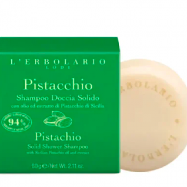 Pistacchio Shampoo Doccia Solido 60g – Erbolario