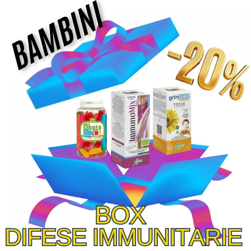 BOX DIFESE IMMUNITARIE Bambini sconto 20%